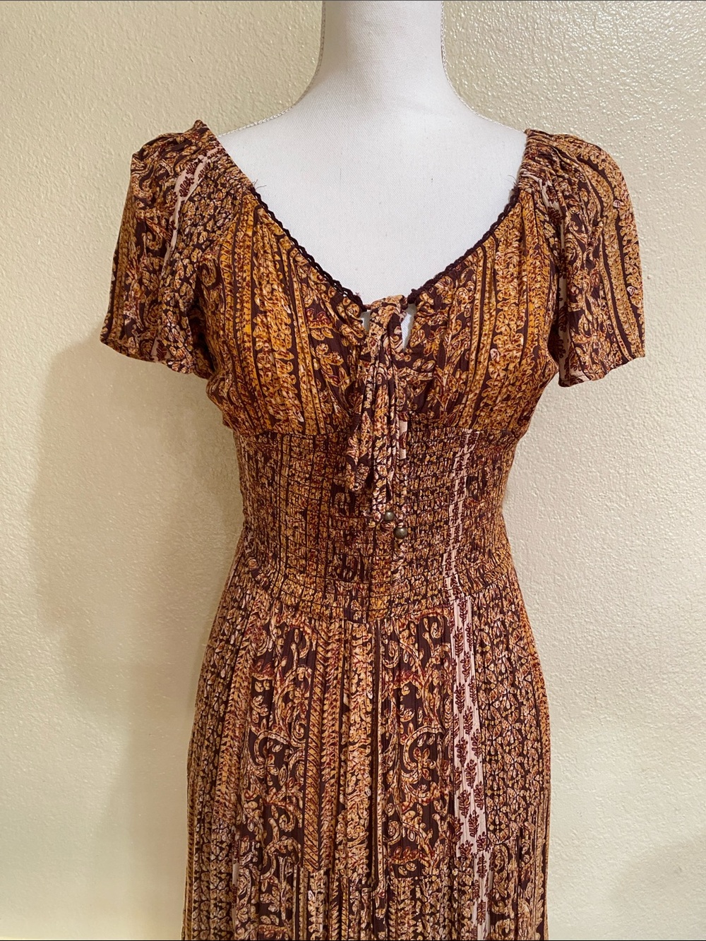 Angie Boho Maxi Dress